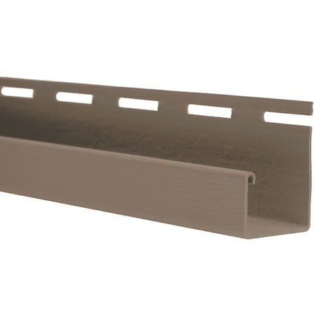 3/4in. W X 90in. L J-Channel For Use With All Vinyl Siding Systems Excluding Staggered Shakes